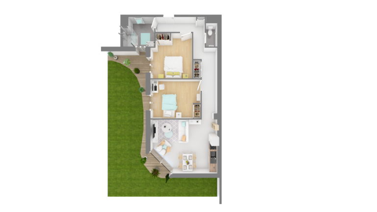 Villa STELLA intérieur plan