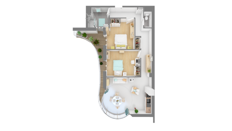 Villa STELLA intérieur plan