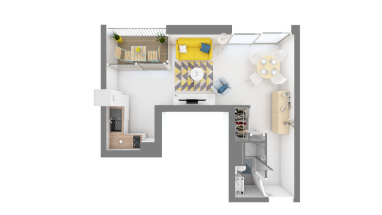 Villa STELLA plan intérieur