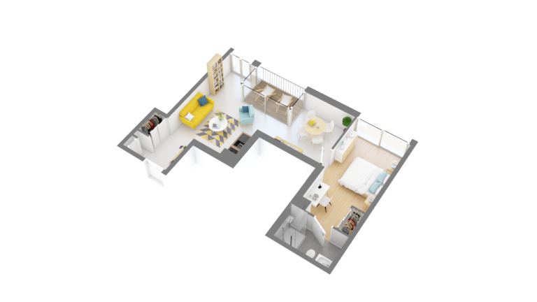 Villa STELLA plan intérieur